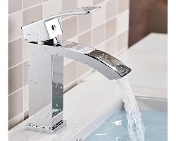 Vòi Lavabo nóng lạnh (Trụ vuông, vòi cong) Hợp kim - Cao cấp HVMMA ITALIA Vòi Lavabo nóng lạnh (Trụ vuông, vòi cong) Hợp kim - Cao cấp HVMMA ITALIA